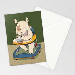 Rhinoceros Stationery Cards