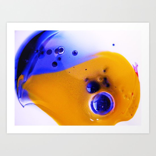 Yolk Art Print