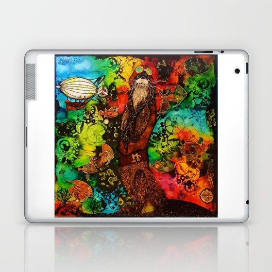 Albert the Steampunk Otter Laptop & iPad Skin