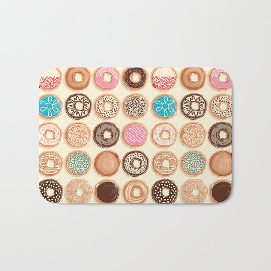Doughnuts Bath Mat