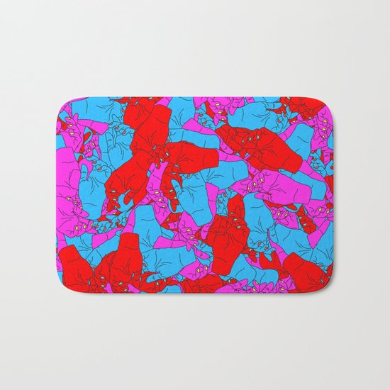 Bed of Hands Bath Mat