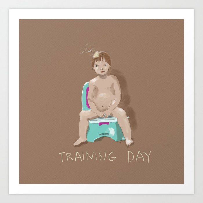 Training Day Art Print