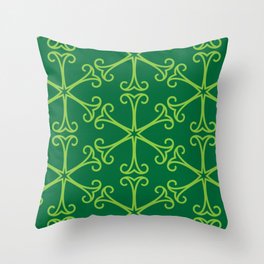 Traditional Ornate Decorative Mosaic Throw Pillow