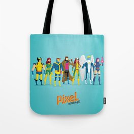 Pixel Mutants Tote Bag