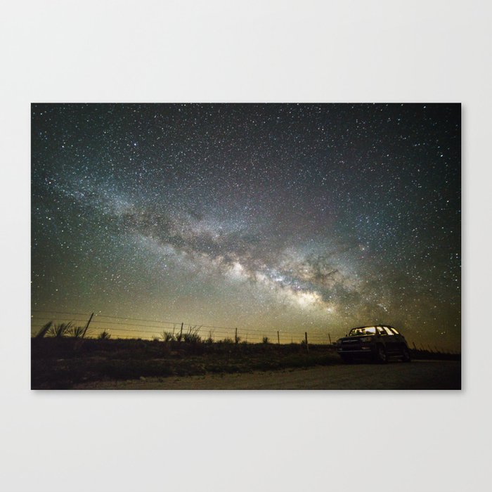 Traveling West  Canvas Print