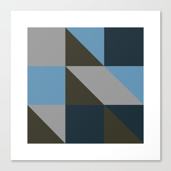 #149 United shapes of geometry – Geometry Daily Canvas Print