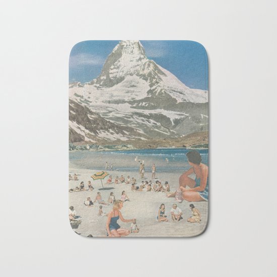 Matterhorn beach Bath Mat