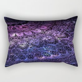Galaxy Aztec Rectangular Pillow