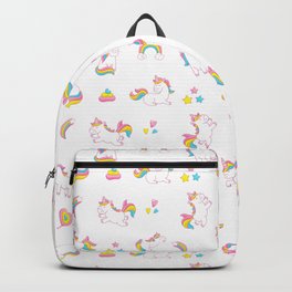 Cute magical rainbow girly pink trendy Unicorn pattern Backpack | Unicornpattern, Curated, Cuteunicorn, Unicorn, Blushpink, Magical, Girlypink, Pinkwater, Pink, Pattern 