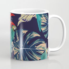 Forest of Dreams | Parrot Jungle Design Coffee Mug