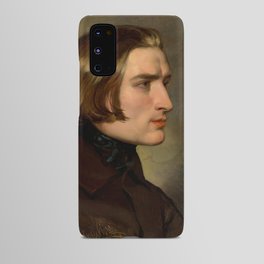 Portrait of the Composer Franz Liszt, 1838 by Friedrich von Amerling Android Case