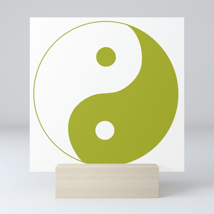 Yin yang  Mini Art Print