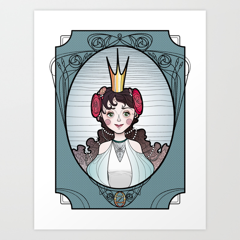 Princess Ozma Art Print By Nabatute Society6