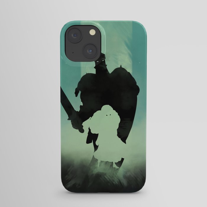 Never fight alone iPhone Case