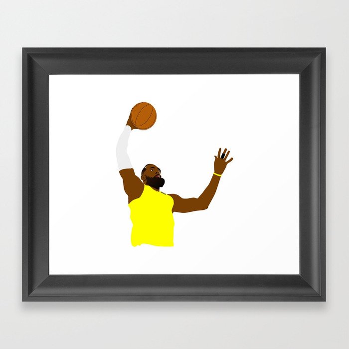 Slam Dunk Framed Art Print