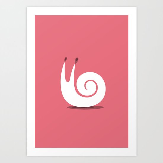 SNAIL Art Print