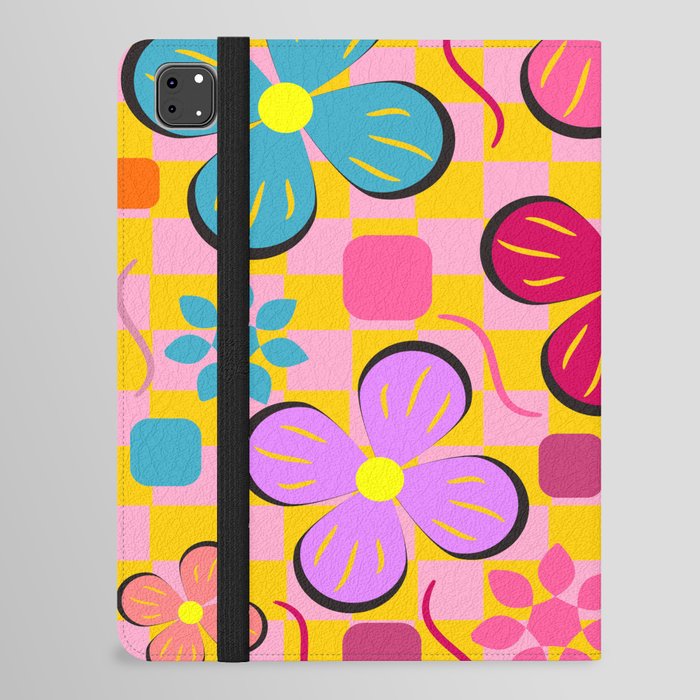 Floral joy in June iPad Folio Case