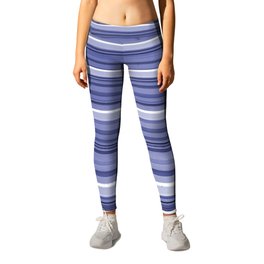 Bleachers In Silver Blue Leggings