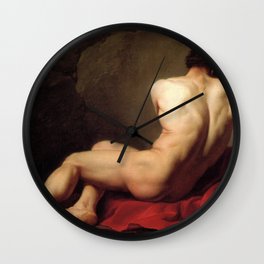Patroclus by Jacques-Louis David Wall Clock | Decor, Dorm, Jacques Louisdavid, Purevintagelove, Nudeart, Nudeartseries, Painting, Sensual, Art, Naked 