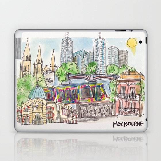 Melbourne, Australia Laptop & iPad Skin