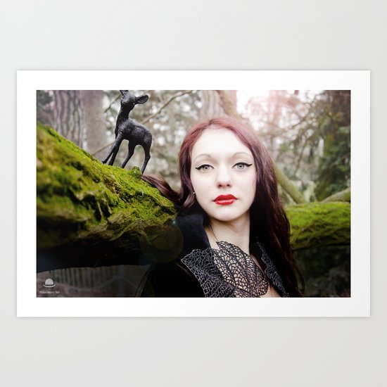Neige Art Print