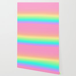 Pastel Rainbow Wallpaper For Any Decor Style Society6