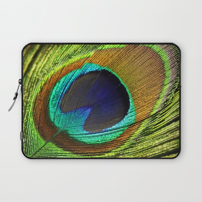 peacock feather Laptop Sleeve