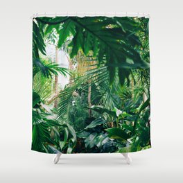 Greenery Jungle (Color) Shower Curtain