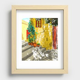 The path to peace Recessed Framed Print