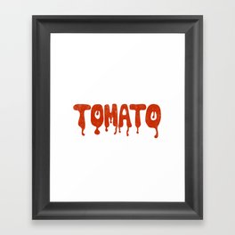 TOMATO Framed Art Print