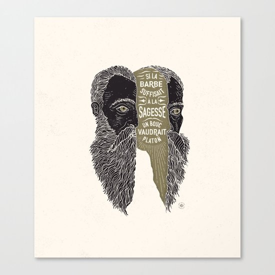 La Sagesse Canvas Print