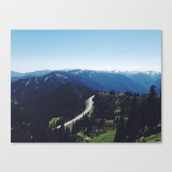 Hurricane ridge Canvas Print