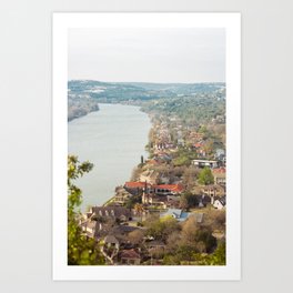 mount bonnell Art Print