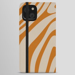 24 Abstract Liquid Swirly Shapes 220824 Valourine Digital Design  iPhone Wallet Case