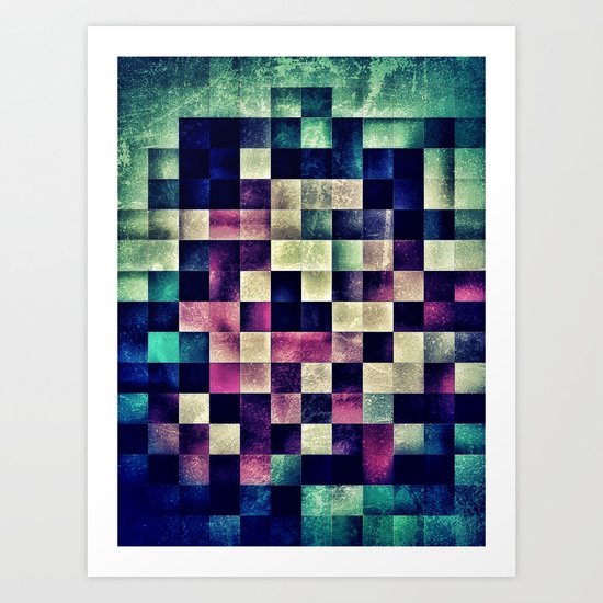 unpixel Art Print