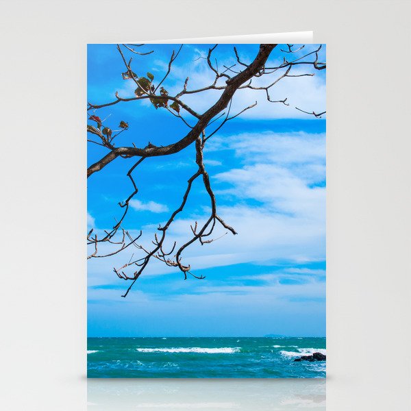 With the blue water, white sandy, Phu Quoc island in Vietnam was rated as beautiful Boracay, Philippines and Phi Phi, Thailand.  Stationery Cards
