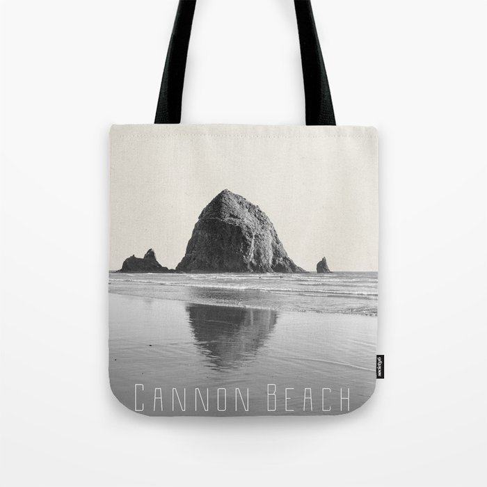 Cannon Beach Oregon | Minimalist  Tote Bag