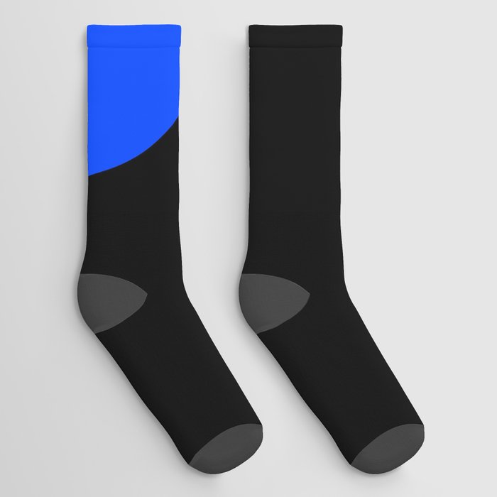 Number 3 (Blue & Black) Socks