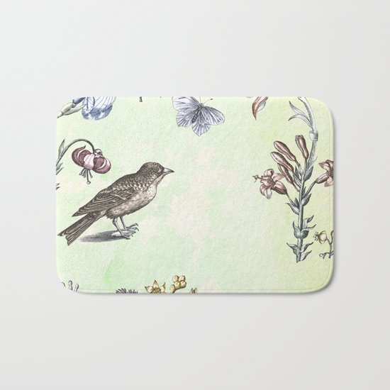 Nature is a temple Bath Mat
