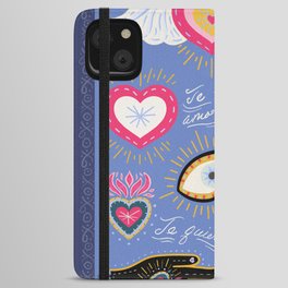 Milagro Love Hearts - Veri Peri iPhone Wallet Case