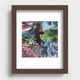 Seeking Freely (What you are searching for is searching for you) Recessed Framed Print