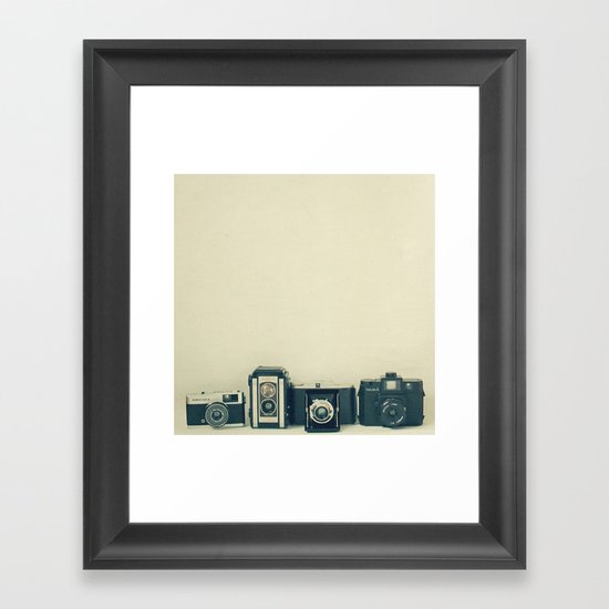 Camera Collection Framed Art Print