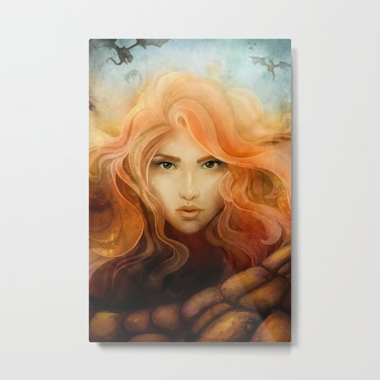 Dragon Choir Metal Print