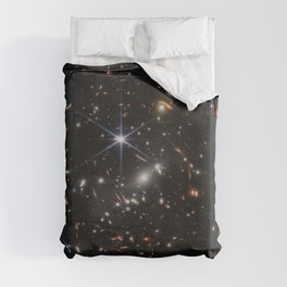 Nasa picture 63 : first deep field by James Webb telescope Duvet Cover