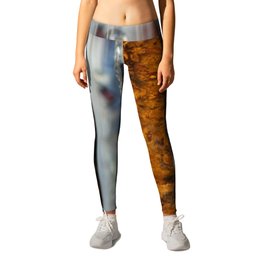 Abstract Glass Leggings | Wind, Dreamy, Glass, Decorative, Music, Blurred, Garden, Breeze, Chime, Background 