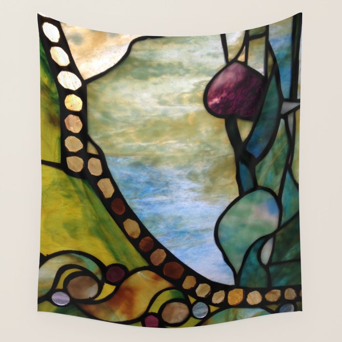 Stained Glass Toronto Wall Tapestry By Deedesigns Society6