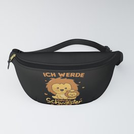 I Will Be Big Sister 2023 For Siblings Fanny Pack