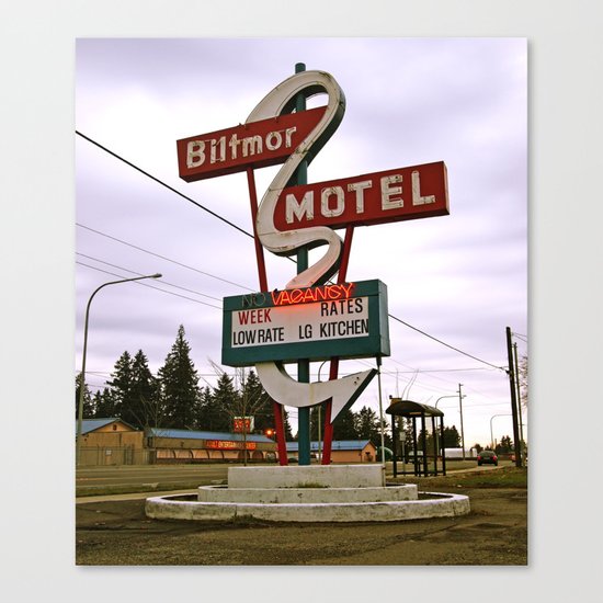 Biltmore Motel Canvas Print