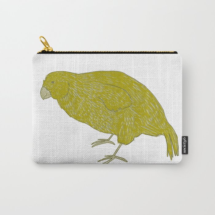 Kakapo Says Hello! Carry-All Pouch