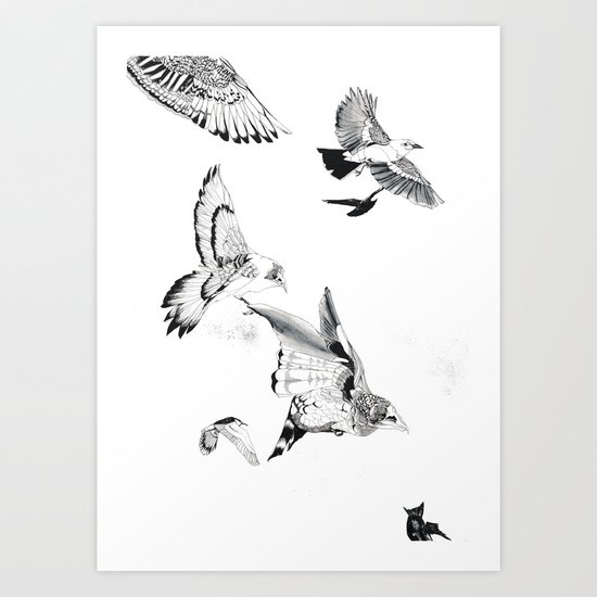 Extinction part3 Art Print